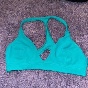 Lululemon bra in aqua size 10, no padding